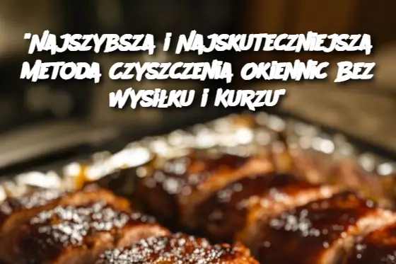 "Najszybsza i Najskuteczniejsza Metoda Czyszczenia Okiennic Bez Wysiłku i Kurzu"