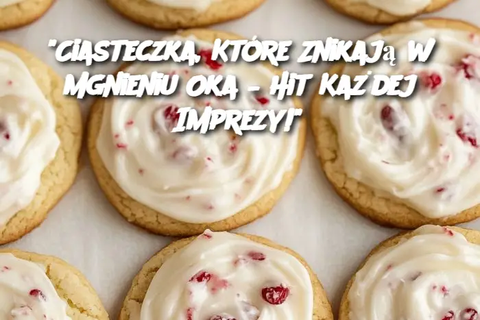 "Ciasteczka, Które Znikają w Mgnieniu Oka – Hit Każdej Imprezy!"