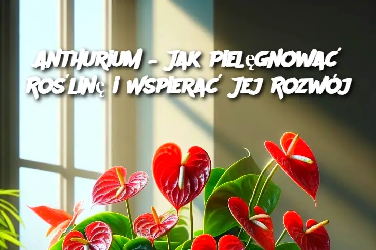 Anthurium – Jak Pielęgnować Roślinę i Wspierać Jej Rozwój