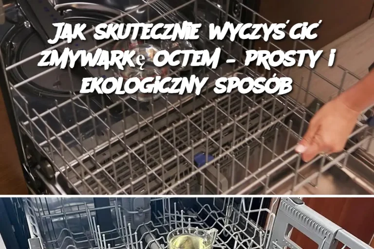 Jak skutecznie wyczyścić zmywarkę octem – prosty i ekologiczny sposób