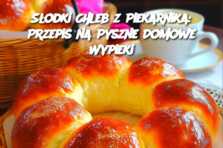 Słodki Chleb z Piekarnika: Przepis na Pyszne Domowe Wypieki