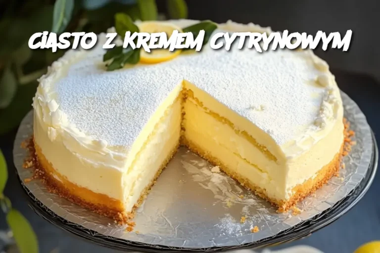 Ciasto z Kremem Cytrynowym