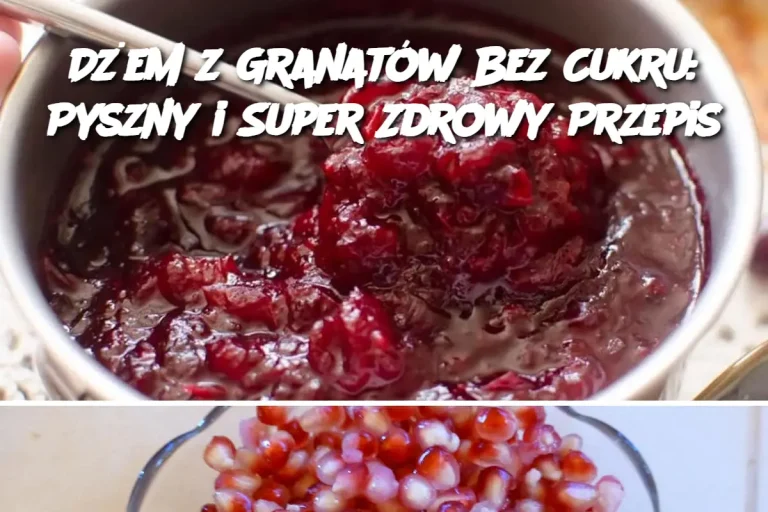 Dżem z Granatów Bez Cukru: Pyszny i Super Zdrowy Przepis