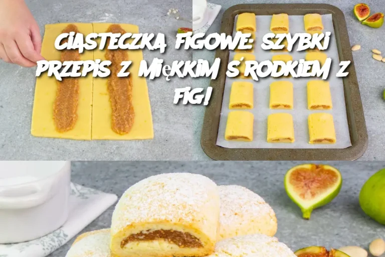 Ciasteczka figowe: szybki przepis z miękkim środkiem z fig!