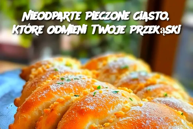 Nieodparte Pieczone Ciasto, Które Odmieni Twoje Przekąski