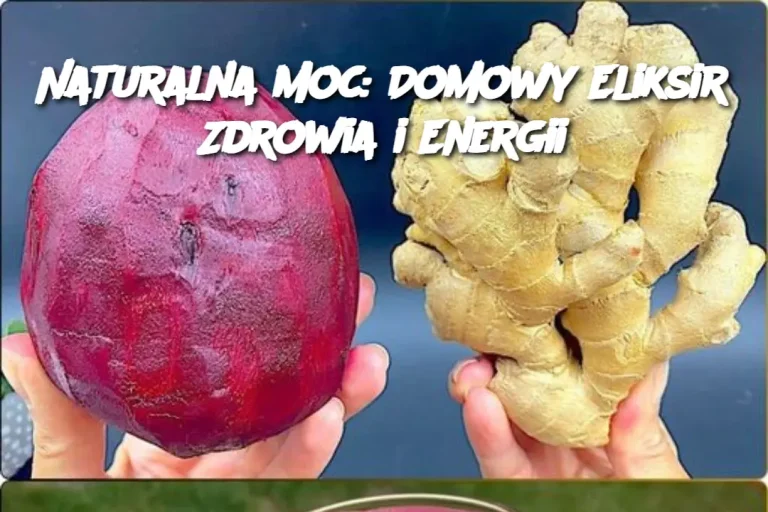 Naturalna Moc: Domowy Eliksir Zdrowia i Energii