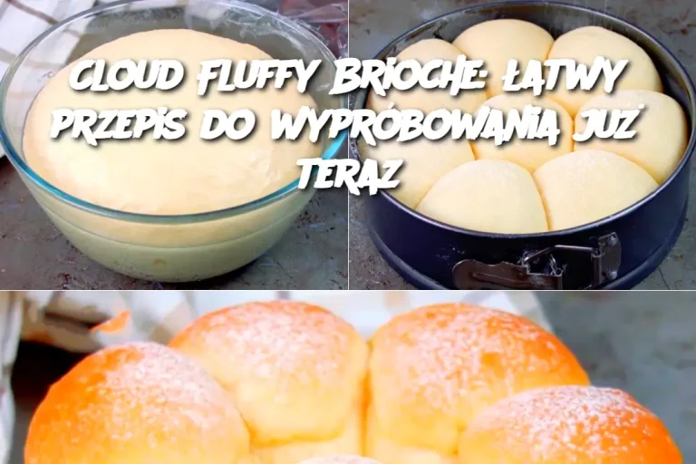 Warianty Cloud Fluffy Brioche: kreatywne pomysły na pyszne bułeczki