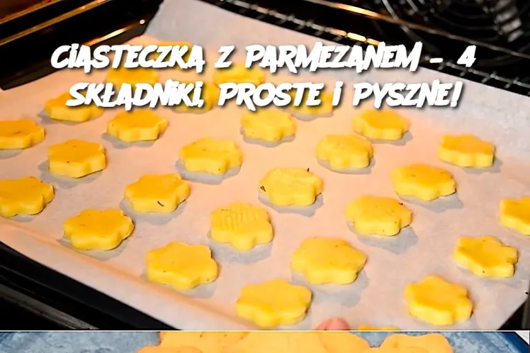 Ciasteczka z Parmezanem – 4 Składniki, Proste i Pyszne!