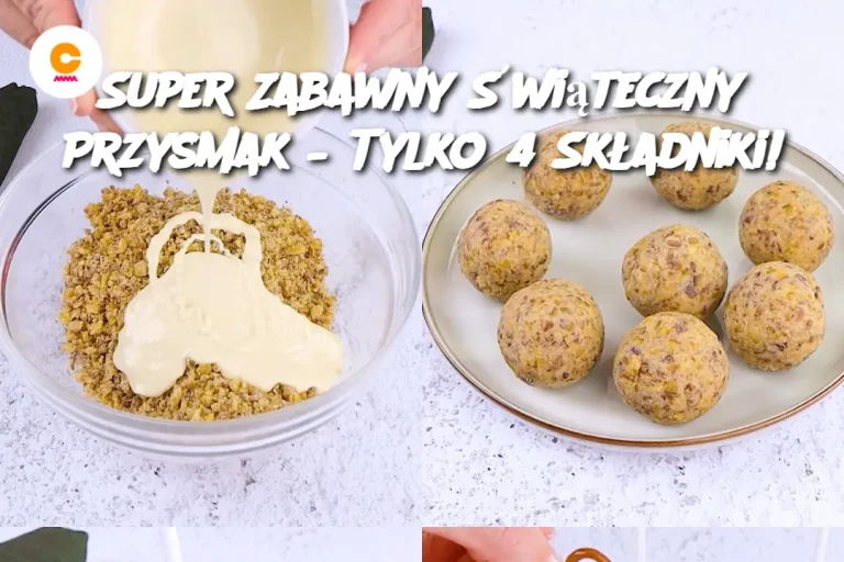 Super Zabawny Świąteczny Przysmak – Tylko 4 Składniki!