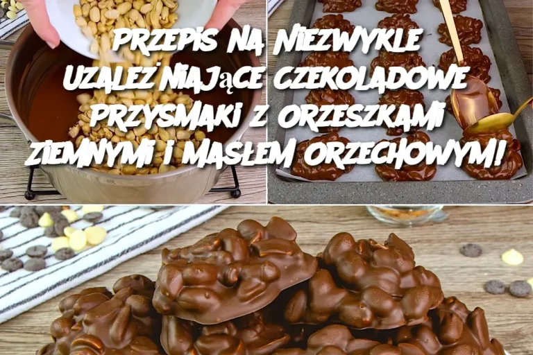 Przepis na Niezwykle Uzależniające Czekoladowe Przysmaki z Orzeszkami Ziemnymi i Masłem Orzechowym!