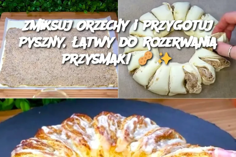 Zmiksuj Orzechy i Przygotuj Pyszny, Łatwy do Rozerwania Przysmak! 🥜✨