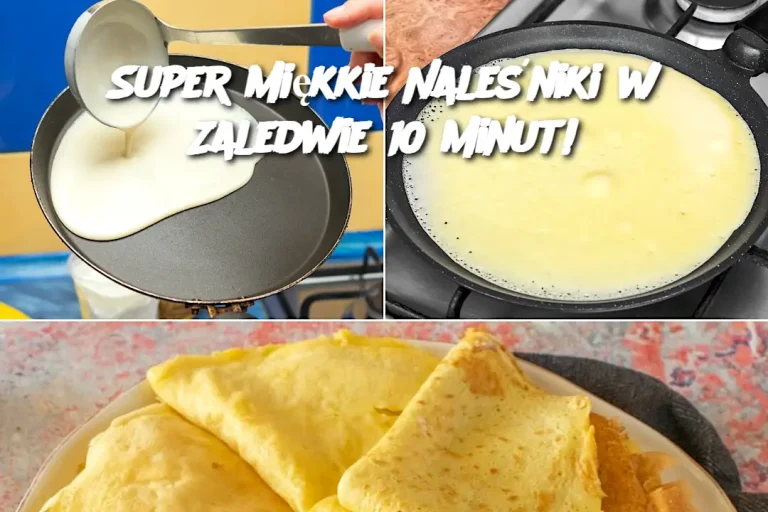 Super Miękkie Naleśniki w Zaledwie 10 Minut!