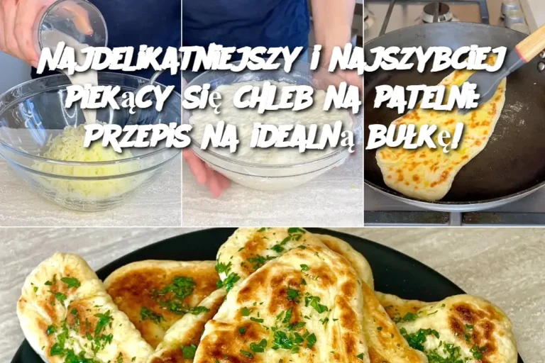 Najdelikatniejszy i najszybciej piekący się chleb na patelni: Przepis na idealną bułkę!