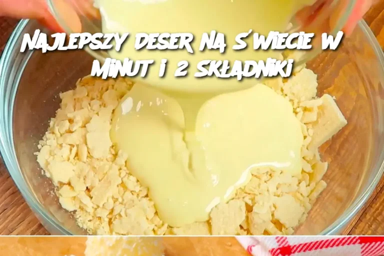 Najlepszy Deser na Świecie w 5 Minut i 2 Składniki