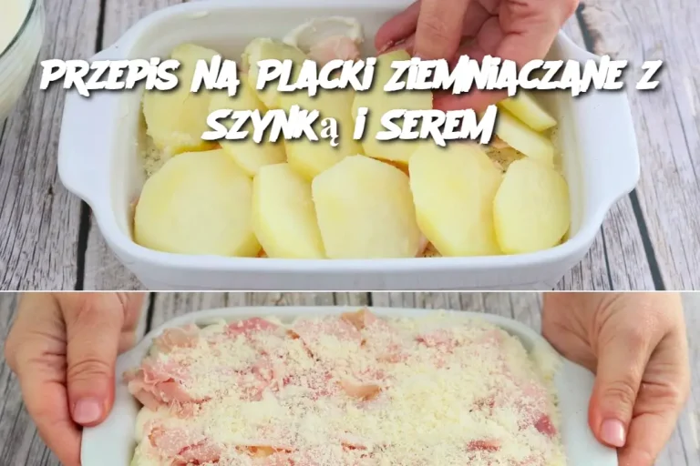 Przepis na Placki Ziemniaczane z Szynką i Serem