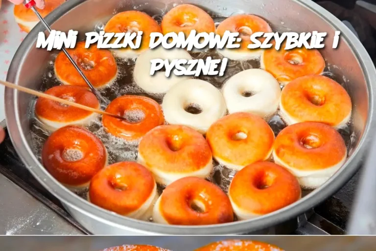 Mini Pizzki Domowe: Szybkie i Pyszne!