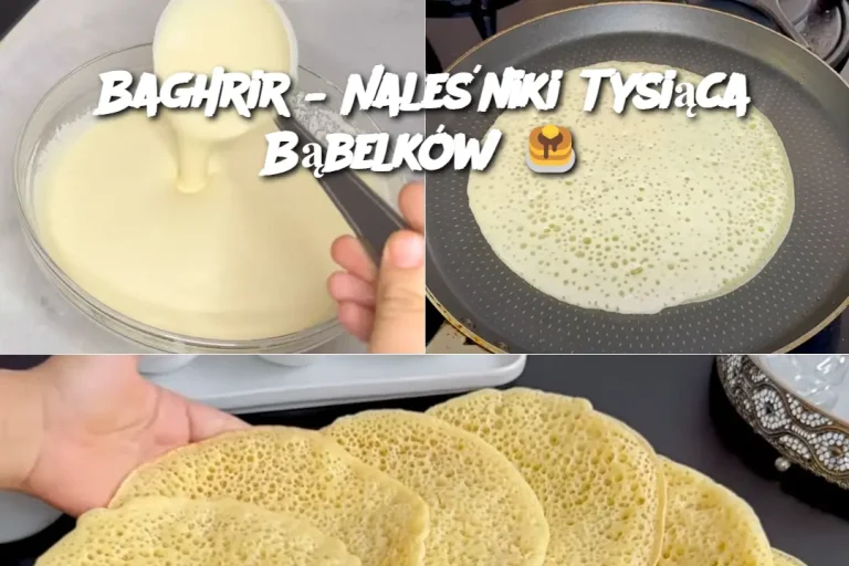 Baghrir – Naleśniki Tysiąca Bąbelków 🥞