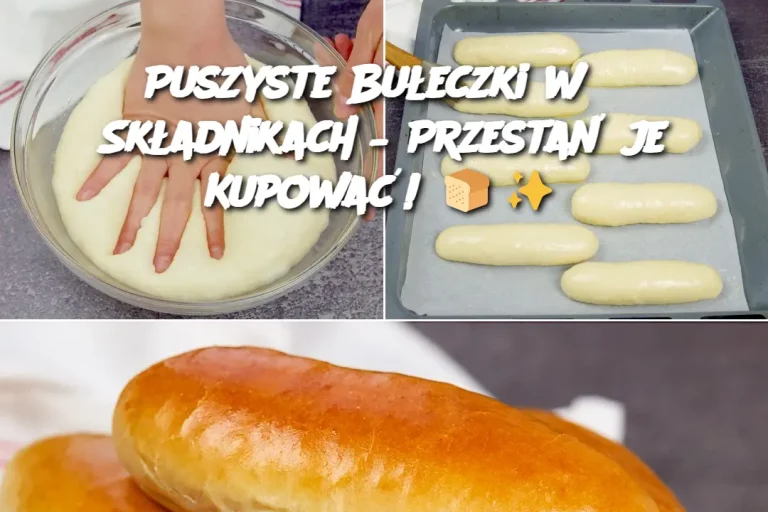 Puszyste Bułeczki w 5 Składnikach – Przestań je Kupować! 🍞✨