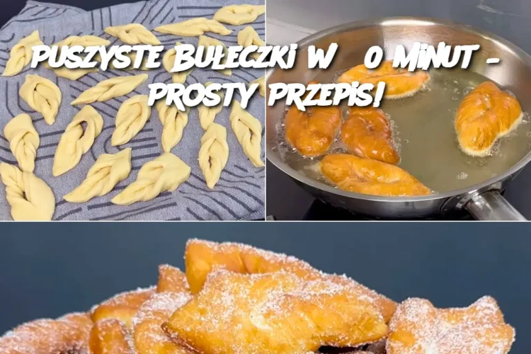 Puszyste Bułeczki w 30 Minut – Prosty Przepis!