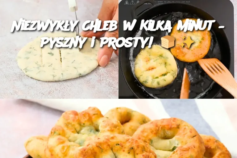 Niezwykły Chleb w Kilka Minut – Pyszny i Prosty! 🍞✨