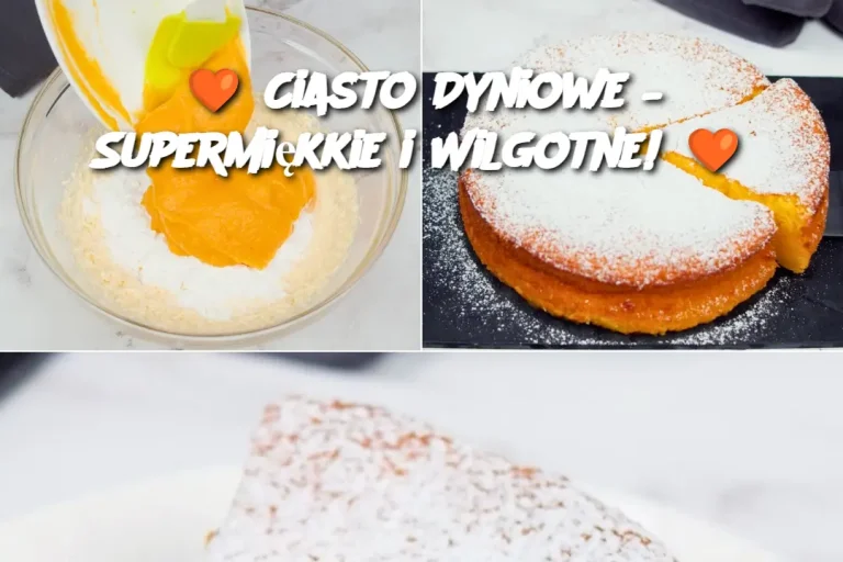 🧡 Ciasto Dyniowe – Supermiękkie i Wilgotne! 🧡