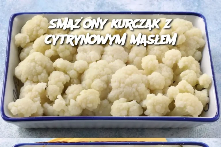 Smażony kurczak z cytrynowym masłem