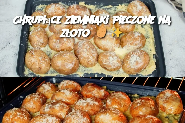 Chrupiące Ziemniaki Pieczone na Złoto 🥔✨