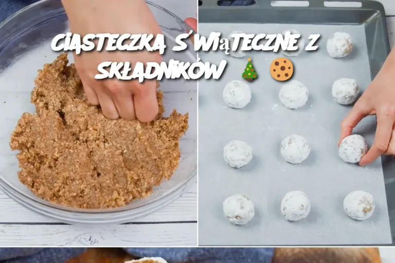 Ciasteczka Świąteczne z 3 Składników 🎄🍪