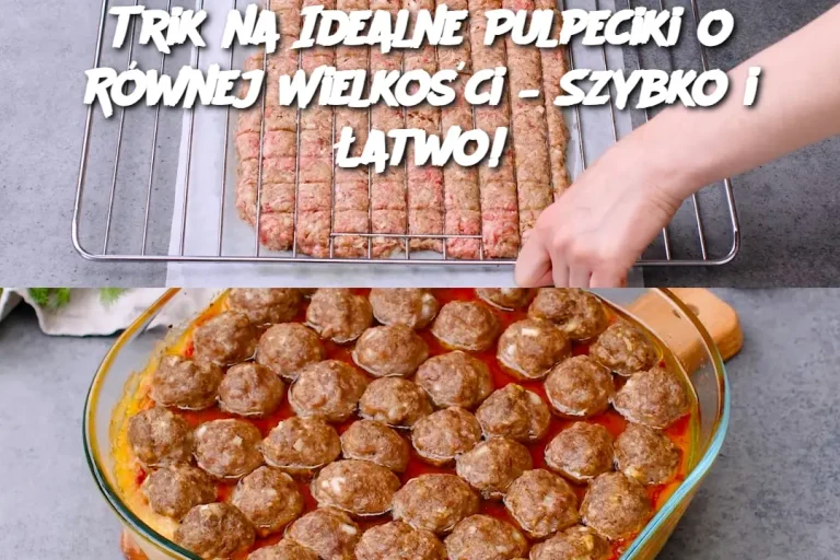 Trik na Idealne Pulpeciki o Równej Wielkości – Szybko i Łatwo!