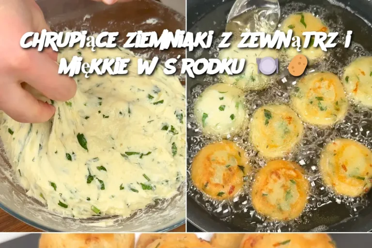 Chrupiące ziemniaki z zewnątrz i miękkie w środku 🍽️🥔