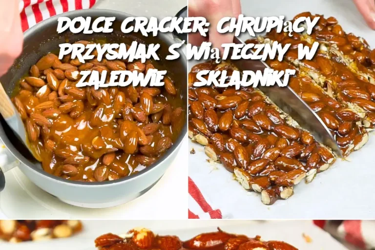 Dolce Cracker: Chrupiący Przysmak Świąteczny w Zaledwie 3 Składniki"