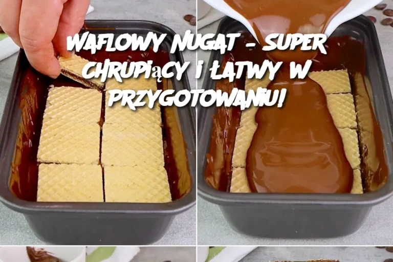 Waflowy Nugat – Super Chrupiący i Łatwy w Przygotowaniu!