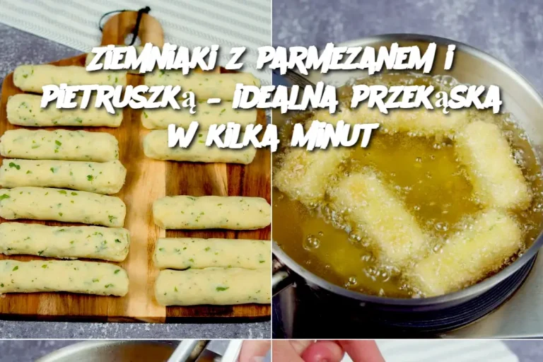 Ziemniaki z parmezanem i pietruszką – idealna przekąska w kilka minut