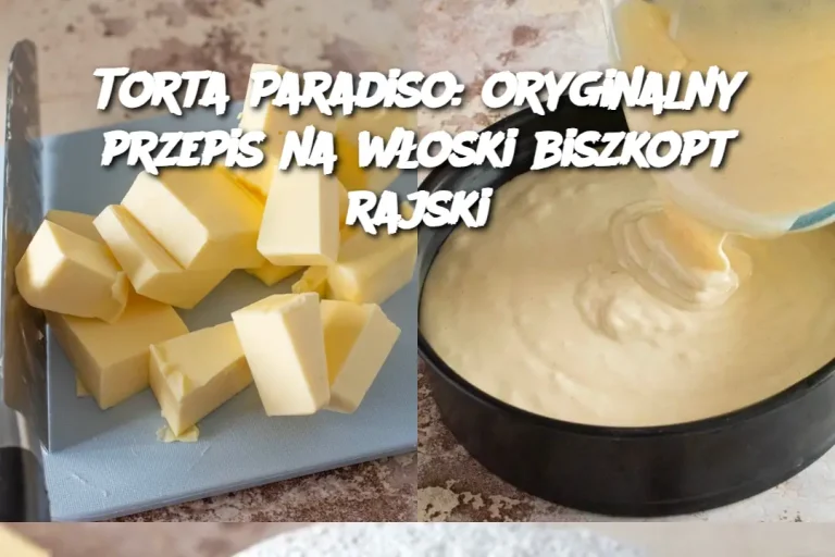 Torta Paradiso: oryginalny przepis na włoski biszkopt rajski