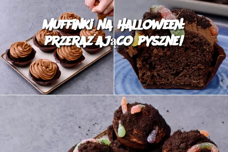 Muffinki na Halloween: przerażająco pyszne!