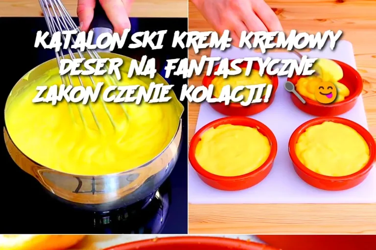 KATALOŃSKI KREM: KREMOWY DESER NA FANTASTYCZNE ZAKOŃCZENIE KOLACJI! 🥄😋