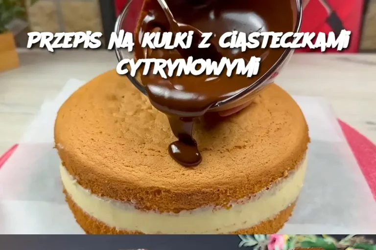 Przepis na kulki z ciasteczkami cytrynowymi