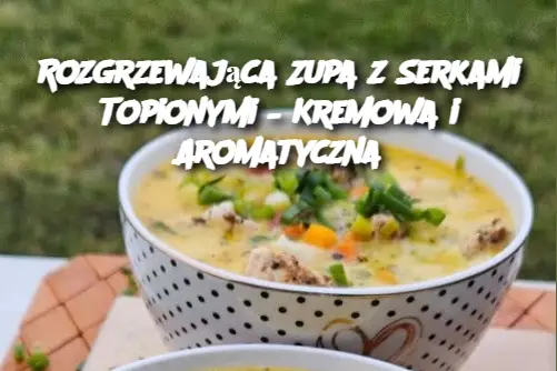 Rozgrzewająca Zupa z Serkami Topionymi – Kremowa i Aromatyczna