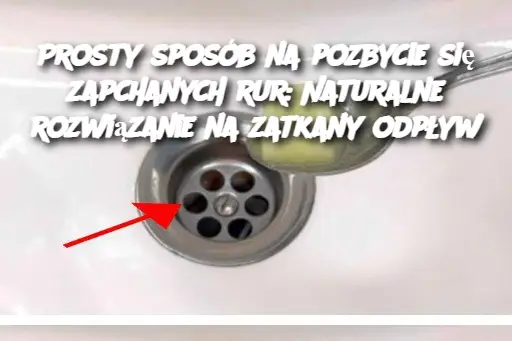 Prosty sposób na pozbycie się zapchanych rur: Naturalne rozwiązanie na zatkany odpływ