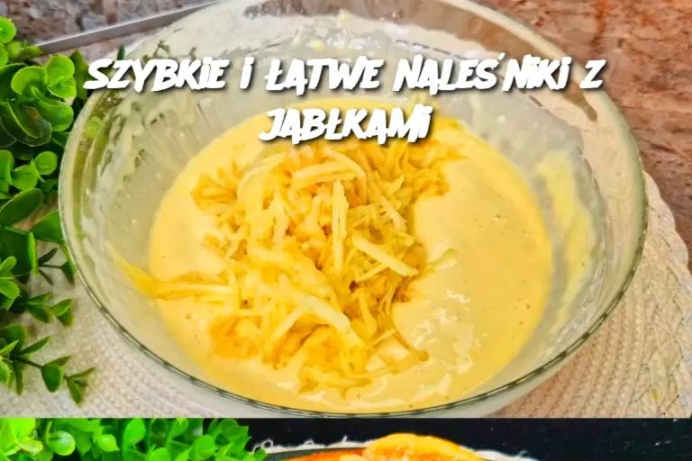 Szybkie i łatwe naleśniki z jabłkami