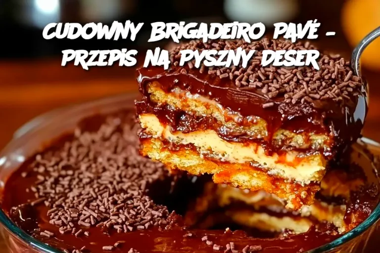 Cudowny Brigadeiro Pavé – Przepis na Pyszny Deser