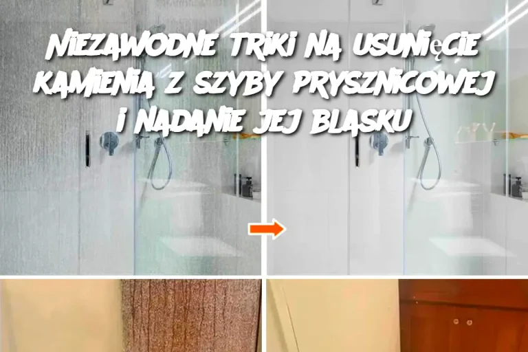 Niezawodne triki na usunięcie kamienia z szyby prysznicowej i nadanie jej blasku