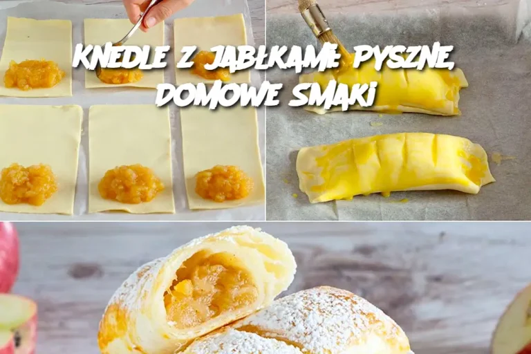 Knedle z jabłkami: Pyszne, Domowe Smaki