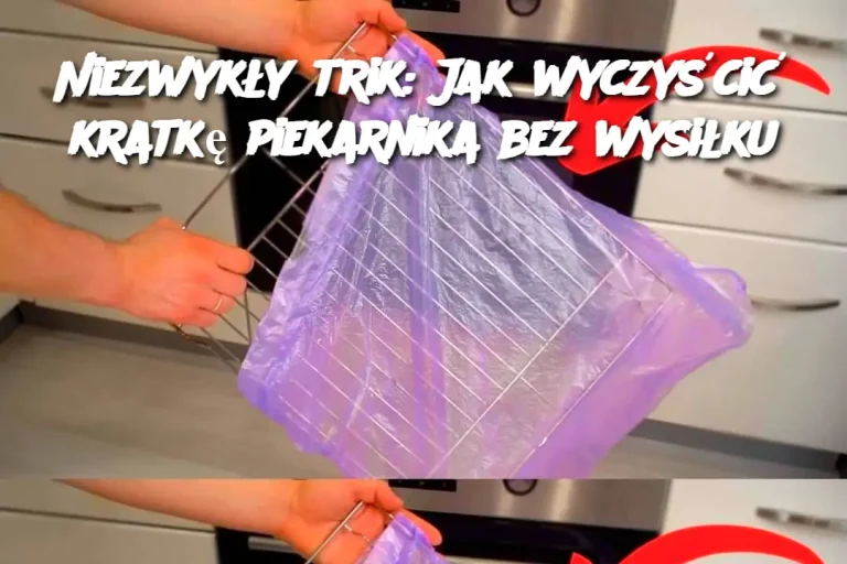 Niezwykły trik: Jak wyczyścić kratkę piekarnika bez wysiłku