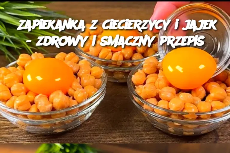 Zapiekanka z ciecierzycy i jajek - zdrowy i smaczny przepis