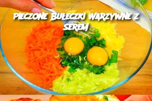 Pieczone Bułeczki Warzywne z Serem