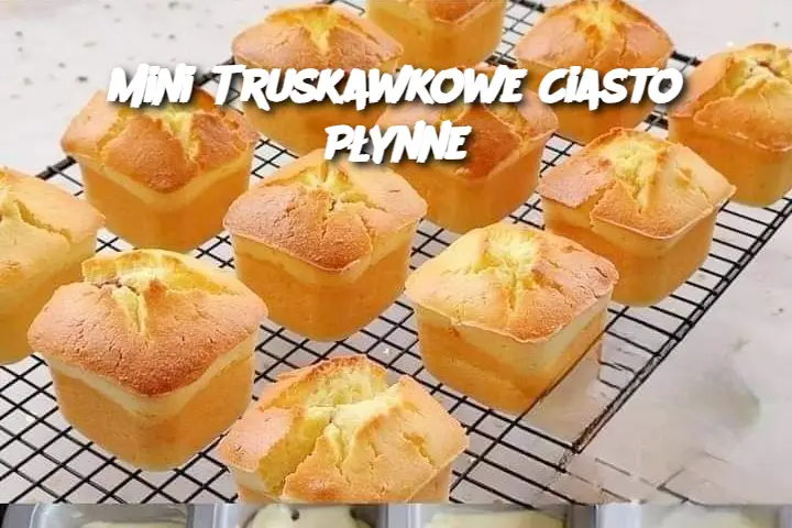 Mini Truskawkowe Ciasto Płynne