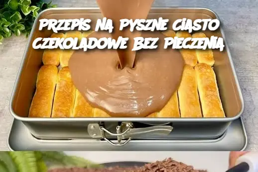 Przepis na Pyszne Ciasto Czekoladowe Bez Pieczenia