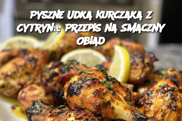 Pyszne Udka Kurczaka z Cytryną: Przepis na Smaczny Obiad