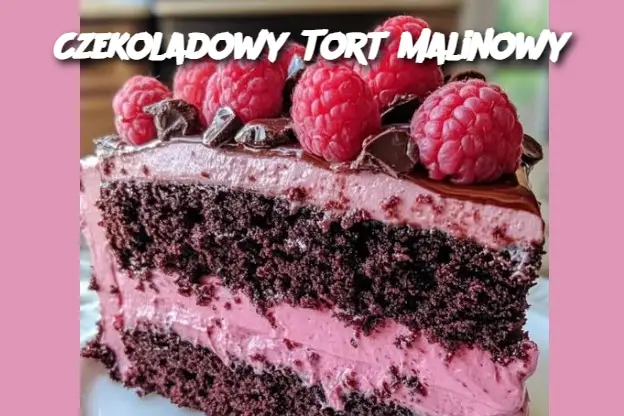 Czekoladowy Tort Malinowy